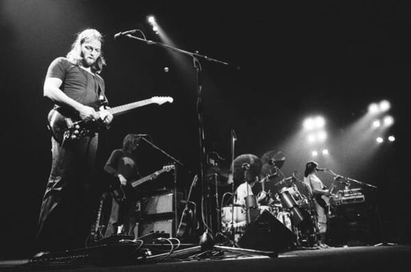 Famous Band Performing Live On Stage Wall Art