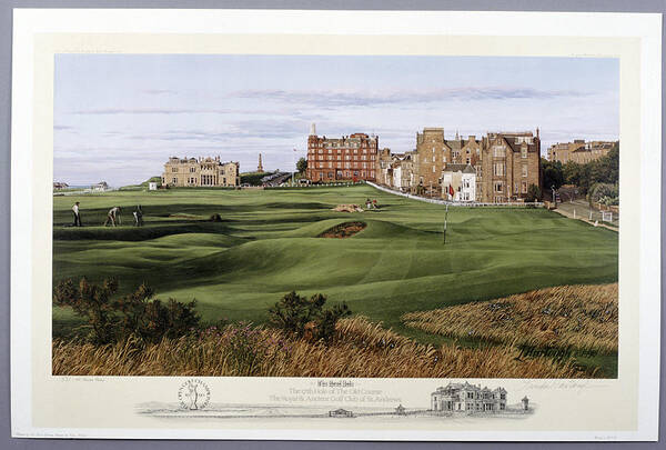 St Andrews Golf Course Landscape Wall Art