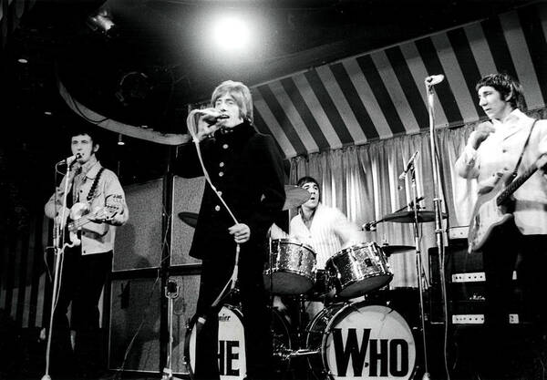 Iconic Performance by The Who Wall Art