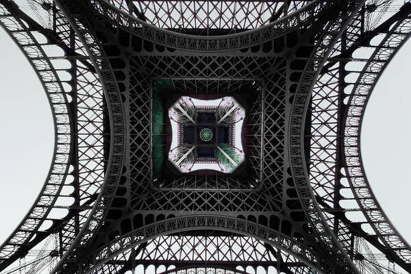 Eiffel Tower Symmetry Wall Art