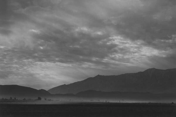 Dramatic Mountain Landscape at Dawn Wall Art