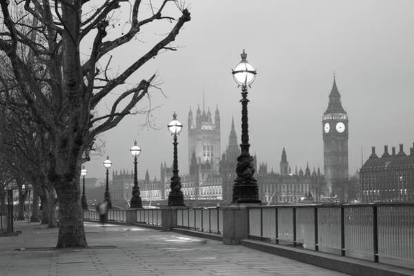 London Street with Big Ben Wall Art