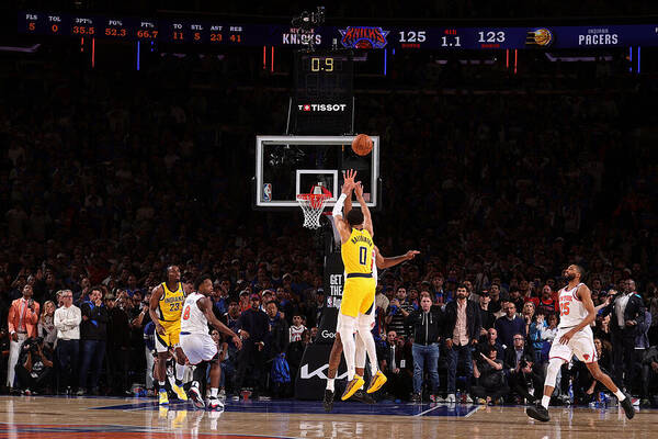 City Wall Art featuring the photograph 2025 Eastern Conference Finals - Indiana Pacers V New York Knicks by Nathaniel S. Butler