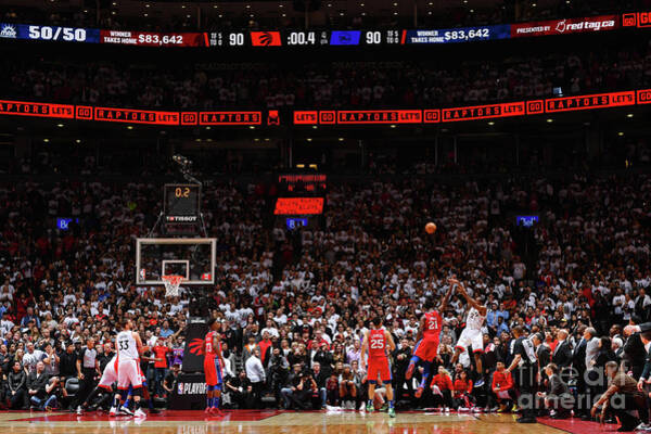 Dramatic Basketball Game Shot Wall Art