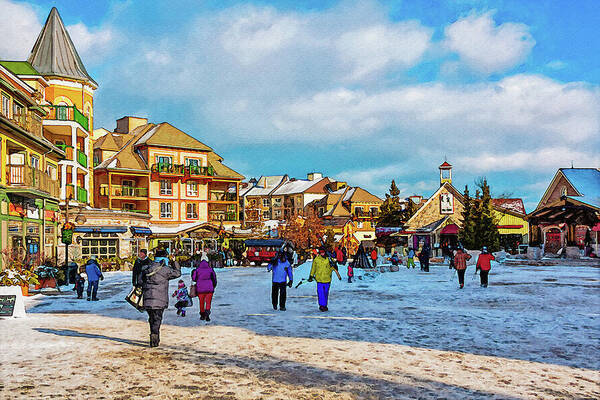 Blue Mountain Village - Ontario, Canada Art Print
