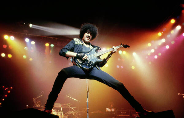 Rock Star in Action on Stage Wall Art