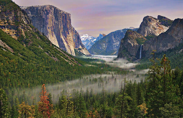 Serene View of Yosemite Valley Wall Art