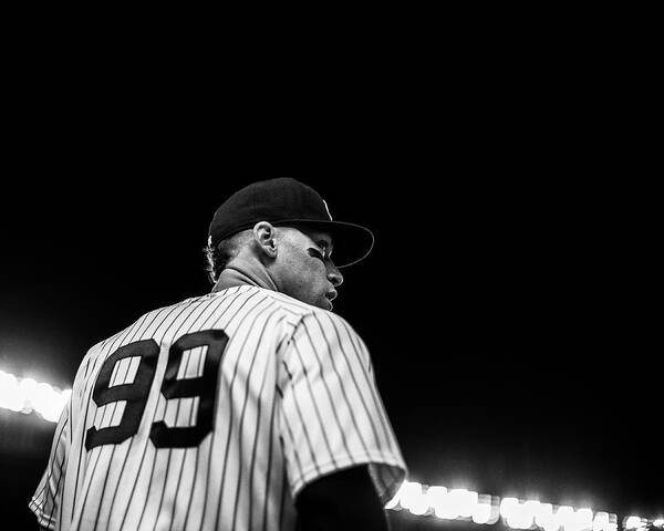 City Wall Art featuring the photograph Houston Astros V New York Yankees by Rob Tringali Sportschrome