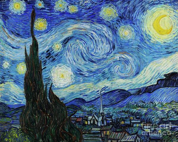 Starry Night Over the Rhone Painting