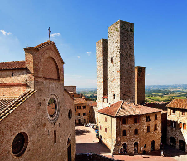 Tuscany, San Gimignano, Italy #3 Art Print