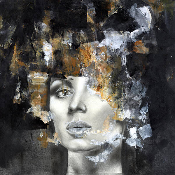 Mystical Portrait of a Woman Wall Art