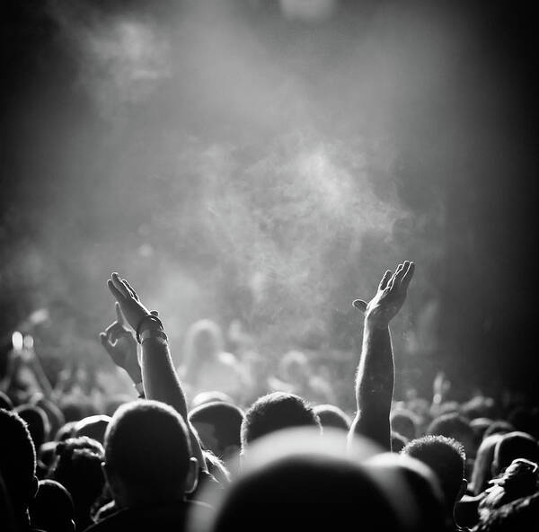 Crowd at a Concert Wall Art