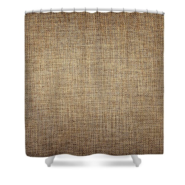 Old Canvas Fabric Shower Curtain