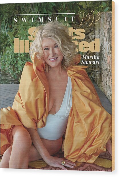 Martha Stewart on 2023 SI Cover Wood Print