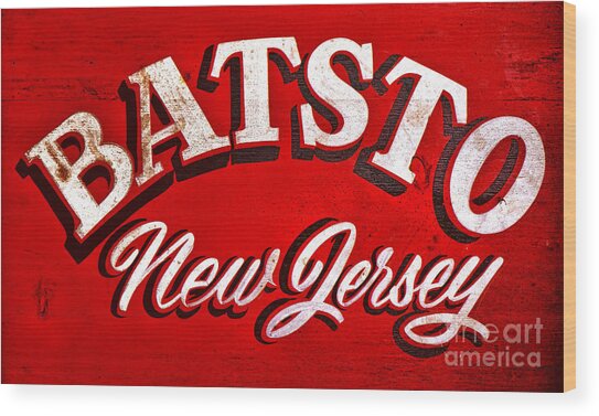 Batsto New Jersey Wood Print