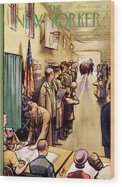 New Yorker November 4th, 1950 Wood Print