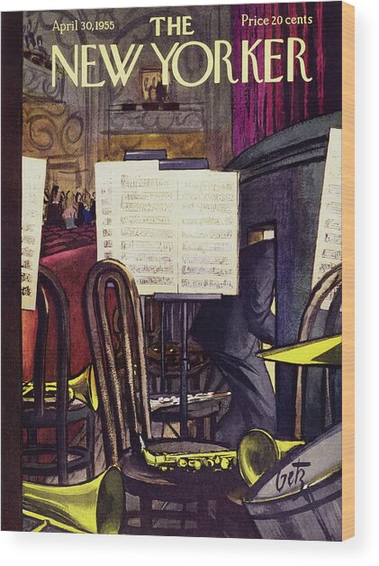 New Yorker April 30 1955 Wood Print