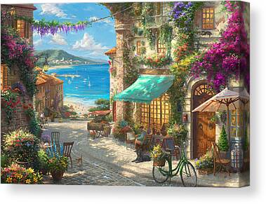 Thomas Kinkade Canvas Art Prints