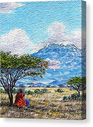 Kenya Canvas Prints
