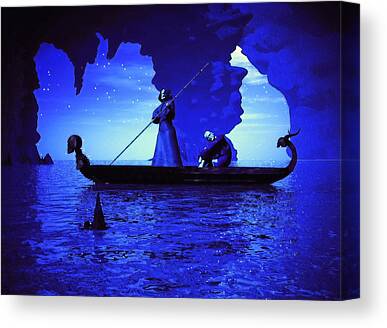 HORROR AND DARK ART Canvas Art Prints