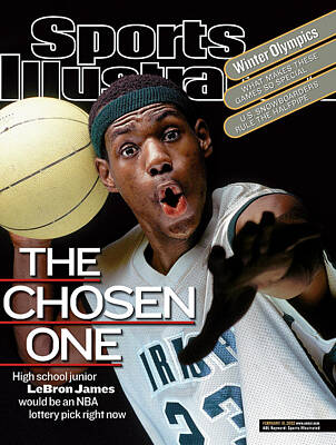Affiche Magazine SLAM Mai 2004 - Recrue LeBron James Cleveland Cavaliers, édition Originale