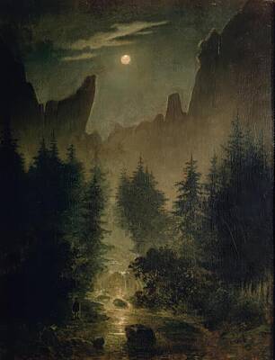 Famous Moonlight Paintings for Sale