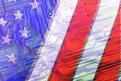 Flag Wall Art for Sale by Science Photo Library