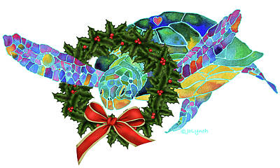 Christmas Wreaths Wall Art