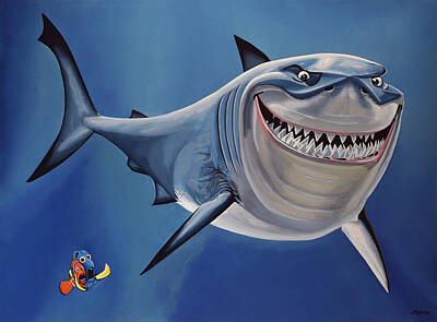 Shark Art Wall Art
