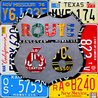 Route 66 Wall Art