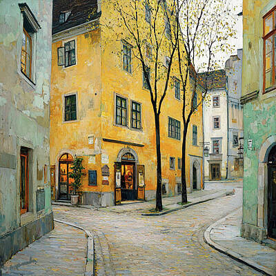 Kaoru Yamada Cityscapes & Street Scenes Wall Art