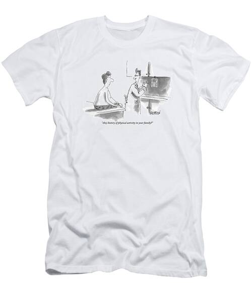 Doctor's Checkup Cartoon T-Shirt