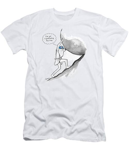 Sisyphus with Cubs Hat T-Shirt