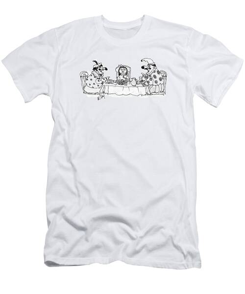 Whimsical Clown Family Dinner T-Shirt