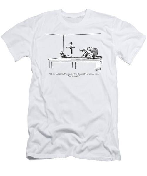 Business Mouse Cartoon T-Shirt