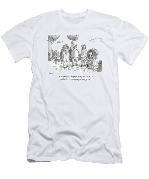 The Tin Man Of The Wizard Of Oz Speaks T-Shirt