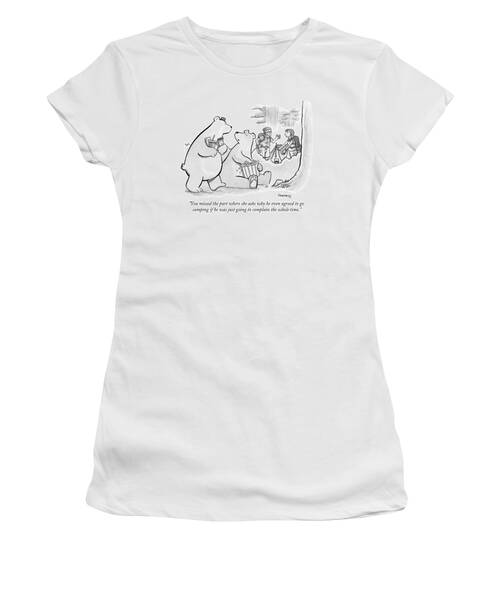Bears Observing Campers Women's T-Shirt