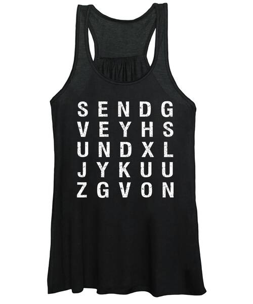 Send Nudes Word Search #1 Women's Tank Top