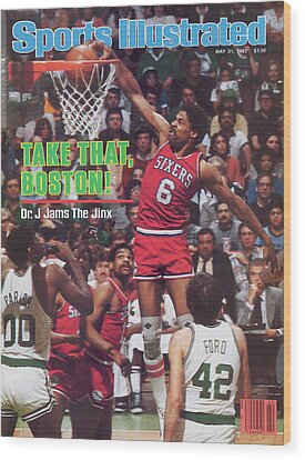 Julius Erving Wood Prints