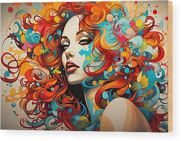 Expressive Wood Prints
