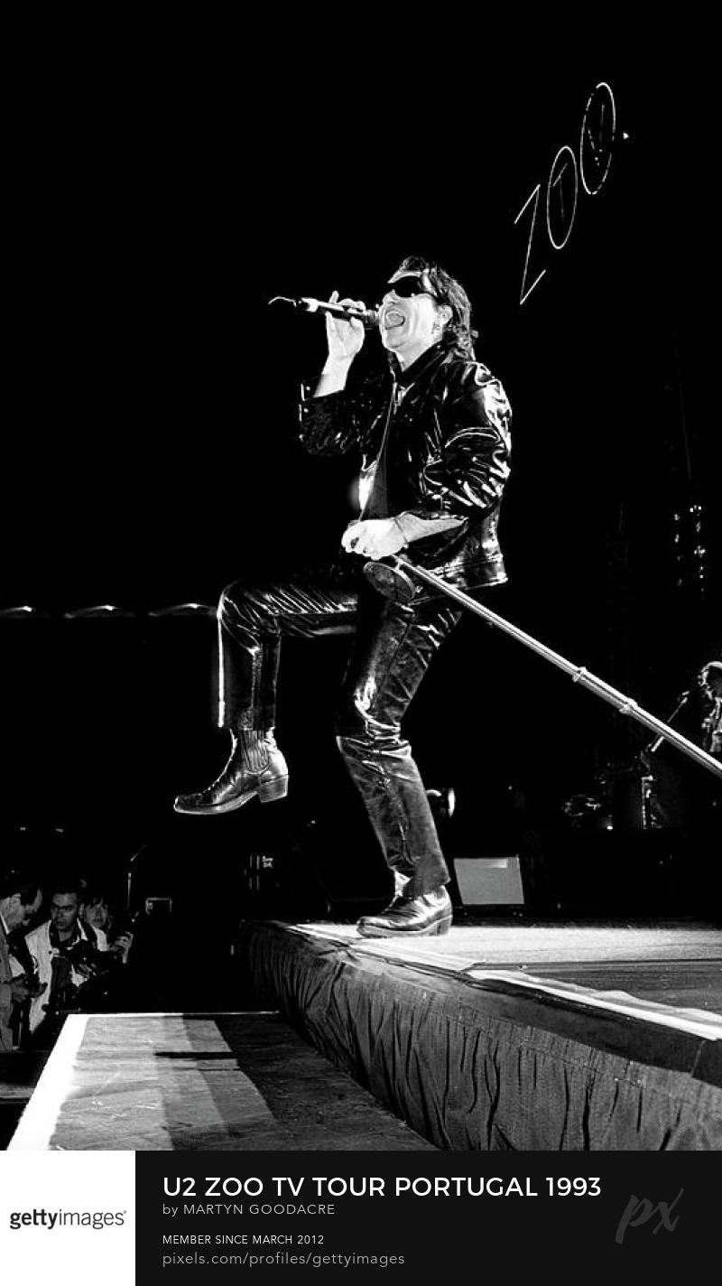 U2 Zoo Tv Tour Portugal 1993 by Martyn Goodacre