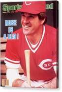 Sports Illustrated Cover Featuring Pete Rose Acrylic Print