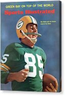 Max McGee Celebrates in Green Bay Victory Acrylic Print