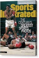 Muhammad Ali vs Sonny Liston Knockout Acrylic Print