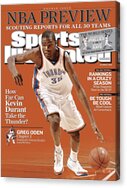 Kevin Durant Thunder NBA Preview Acrylic Print by Sports Illustrated