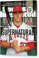 Mike Trout on Sports Illustrated Cover Acrylic Print