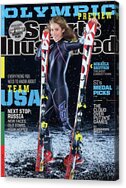 Mikaela Shiffrin on Sports Illustrated Cover Acrylic Print