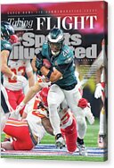 Philadelphia Eagles Super Bowl LIX Victory Acrylic Print