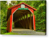 Wahneta Covered Bridge Acrylic Print