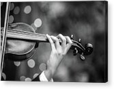Rosin Up - Monochrome Acrylic Print